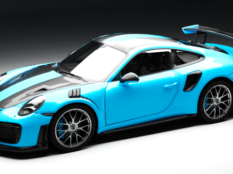 Porsche 911 GT2RS 3Dモデル