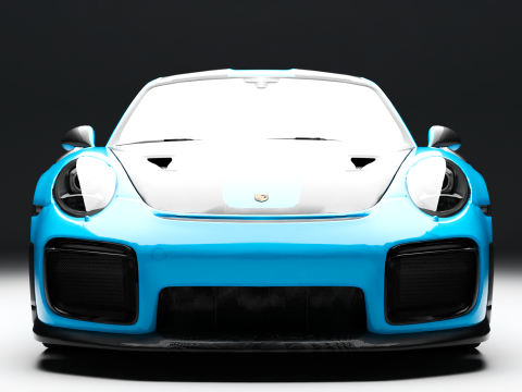 Porsche 911 GT2RS Model 3D