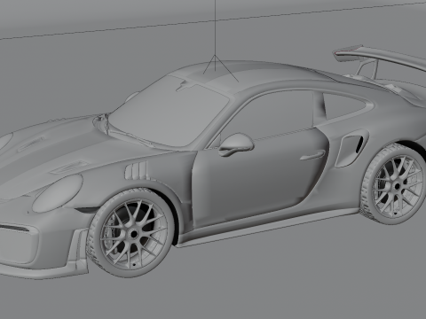 Porsche 911 GT2RS Model 3D