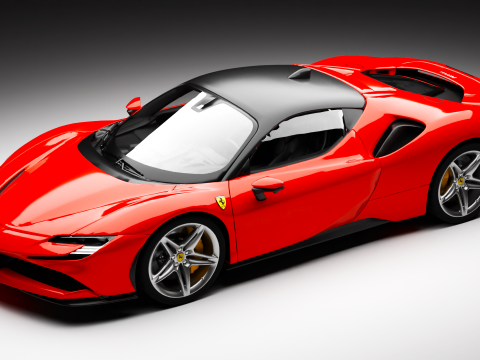 Ferrari SF90 Stradale Modelo 3D