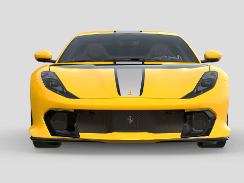 Ferrari 812 Competizione 3D Model