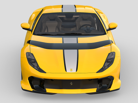Ferrari 812 Competizione 3D Модель
