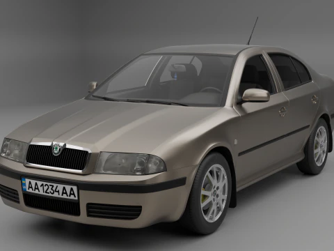 Skoda Octavia Tour 2009 3D Model