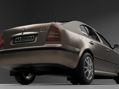 Skoda Octavia Tour 2009 3D Model