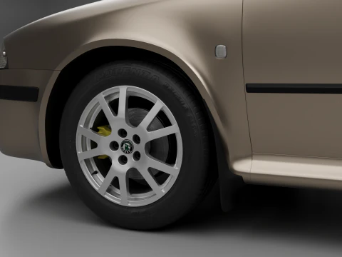 Skoda Octavia Tour 2009 3D Model