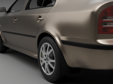 Skoda Octavia Tour 2009 3D Model