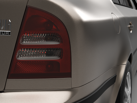 Skoda Octavia Tour 2009 3D Model
