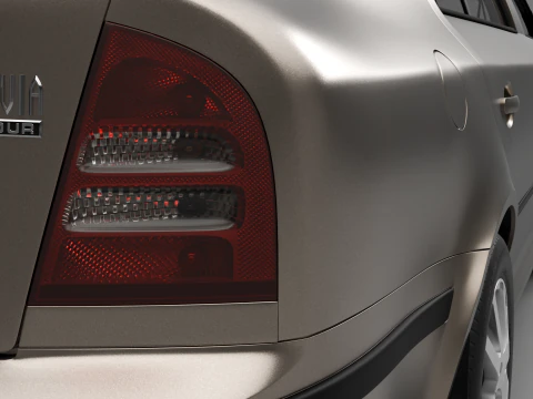 Skoda Octavia Tour 2009 3D Model