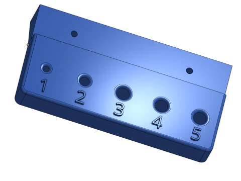 Tools Holder for allen keys 3D Print Model