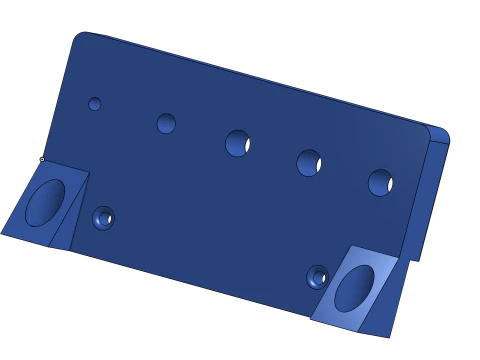 Tools Holder for allen keys 3D Print Model
