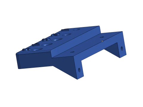Tools Holder for allen keys 3D Print Model