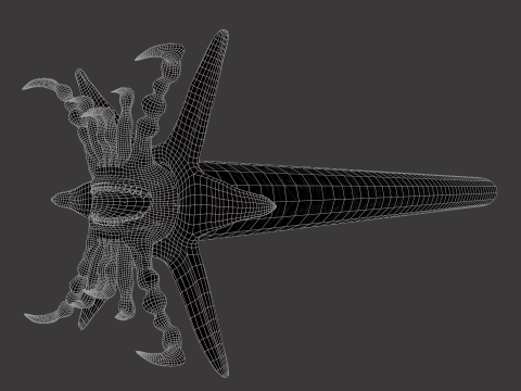 Octalus tentacle 3D 모델