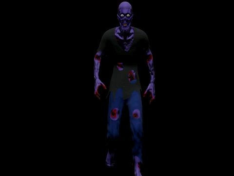 Zombie Andag V20 3D Model