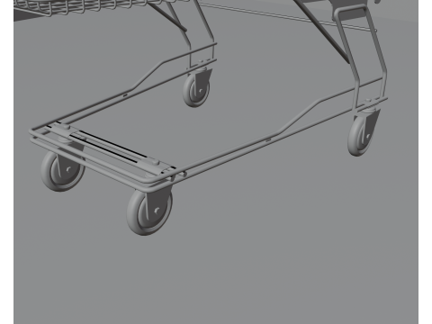 Shopping cart Modello 3D