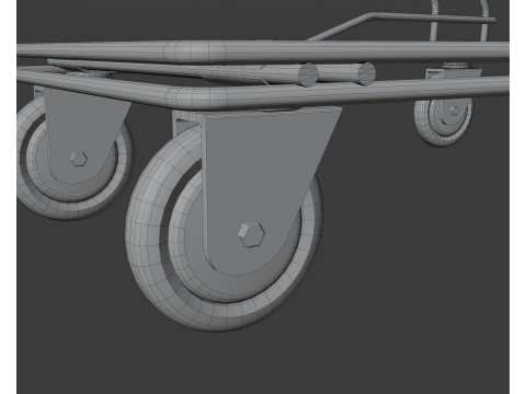 Shopping cart Modello 3D