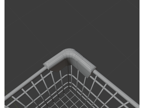Shopping cart Modello 3D