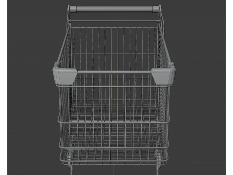 Shopping cart Modello 3D