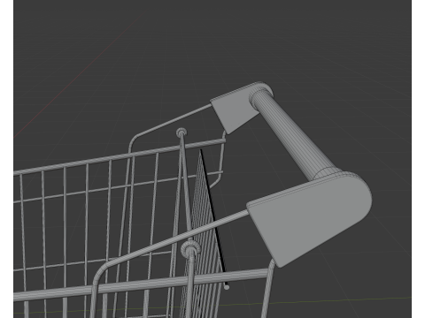Shopping cart Modello 3D