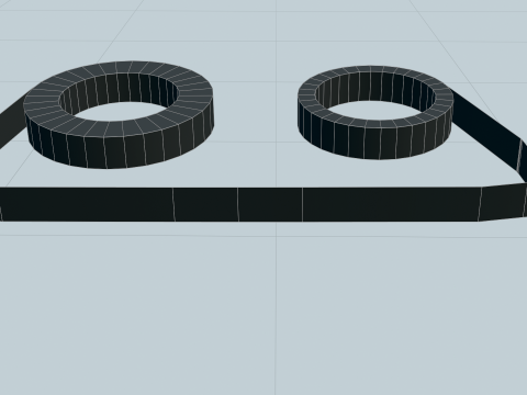 Audio cassette 3D Model