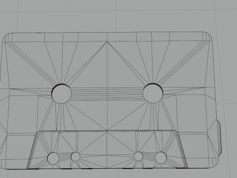 Audio cassette 3D Model