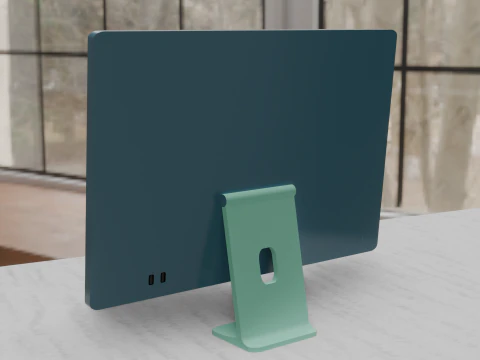 IMac 24 M1-M3 3D Model