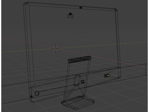 IMac 24 M1-M3 3D Model