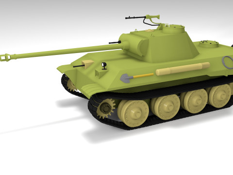 Tank 3D 모델