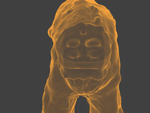 High Poly Mutant BOB 3D Model