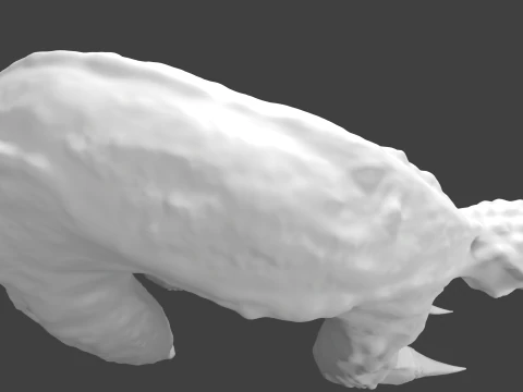 High Poly Mutant BOB 3D Model