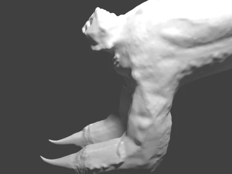 High Poly Mutant BOB 3D Model