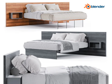 エア ワイルドウッド ラゴ ベッド 3Dモデル