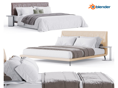 Amadeus Cattelan Italia Bed 3D Model