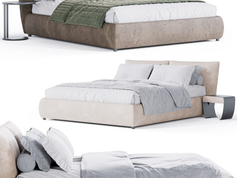 Amadeus Cattelan Italia Bed 3D 模型