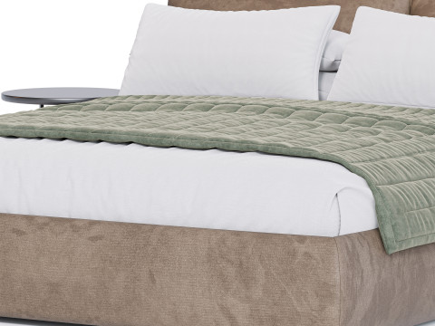 Amadeus Cattelan Italia Bed 3D 模型