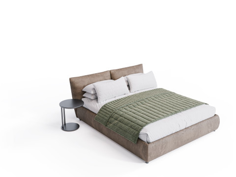 Amadeus Cattelan Italia Bed 3D 模型