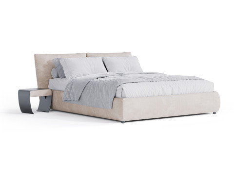 Amadeus Cattelan Italia Bed 3D 模型