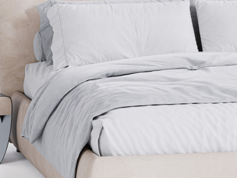 Amadeus Cattelan Italia Bed 3D 模型
