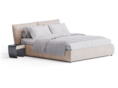 Amadeus Cattelan Italia Bed 3D 模型
