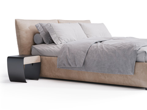 Amadeus Cattelan Italia Bed 3D 模型