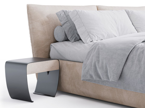 Amadeus Cattelan Italia Bed 3D 模型