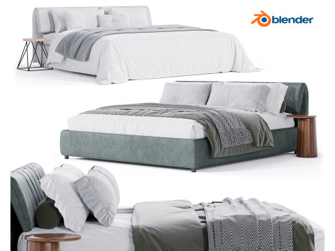 BALOO Bed by Diotti 3D Model