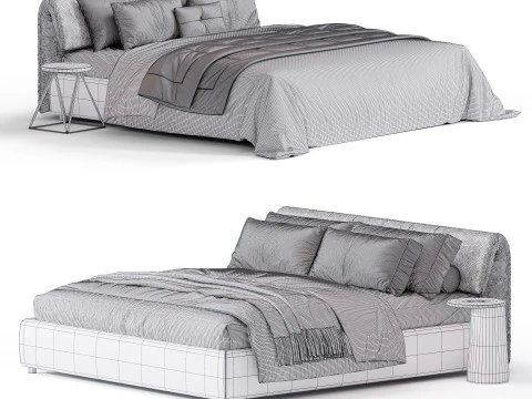 BALOO Bed by Diotti 3D Model