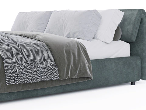 BALOO Bed by Diotti 3D Model