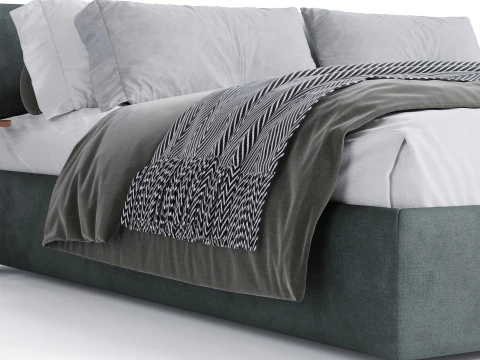 BALOO Bed by Diotti 3D Model