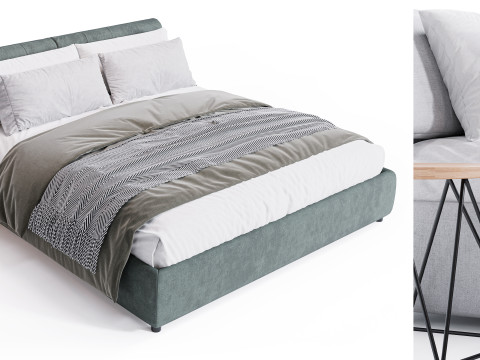 BALOO Bed by Diotti 3D Модель