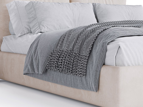 BALOO Bed by Diotti 3D Model