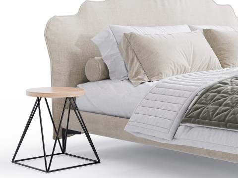 Belle Bed by Diotti Modelo 3D