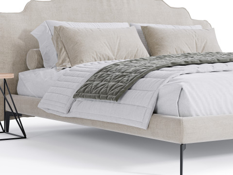 Belle Bed by Diotti Modelo 3D