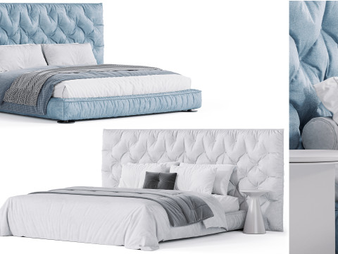 Full Moon Bed by Bonaldo 3D Модель
