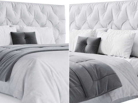 Full Moon Bed by Bonaldo 3D Модель